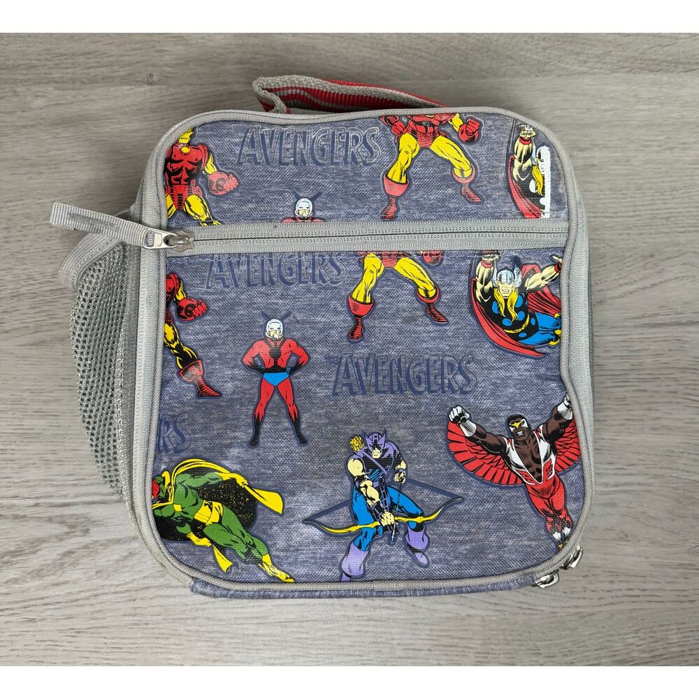 Pottery Barn Kids Mackenzie Marvel Avengers Classic Lunch Box Insulated